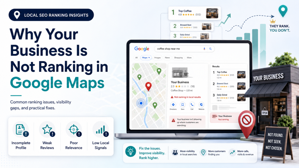 Why Your Business Is Not Ranking in Google Maps