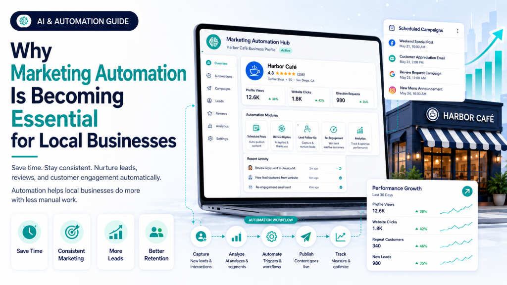 Why Marketing Automation Is Becoming Essential for Local Businesses