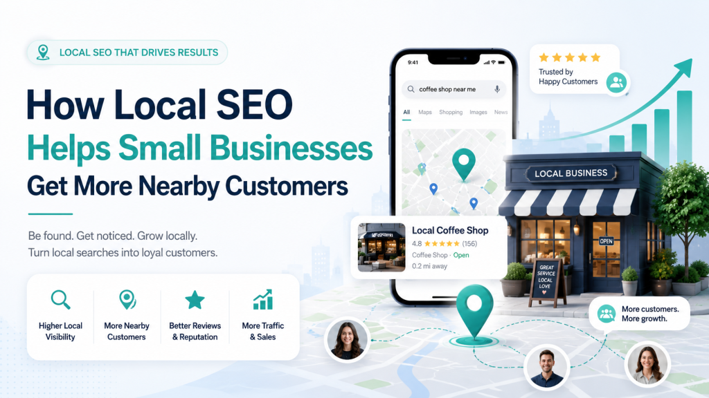 How Local SEO Helps Small Businesses Get More Nearby Customers